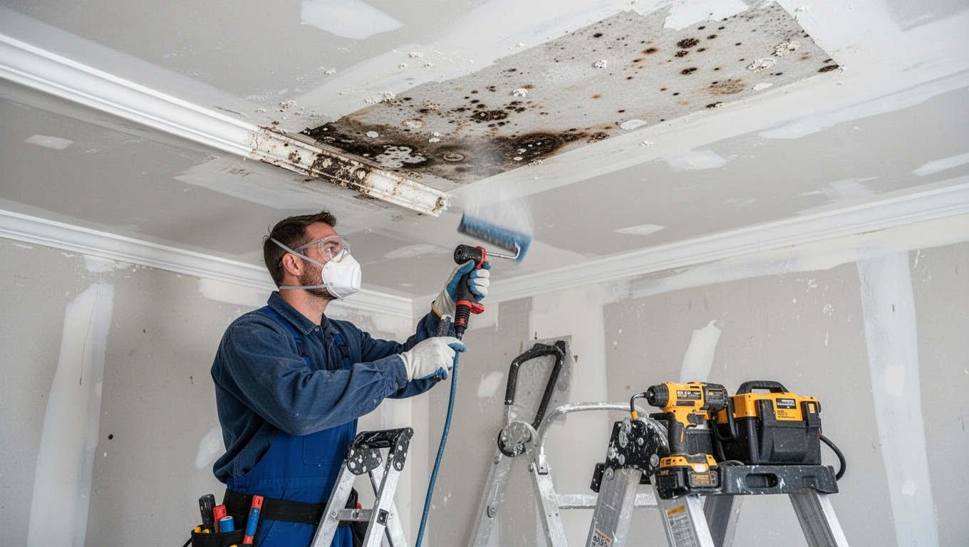 Ceiling Mold Removal